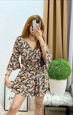 FLORAL ROMPER