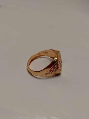 18K Saudi Gold Ring
