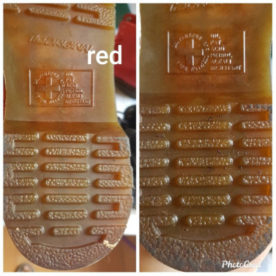 DMs 1460 and pascal virginia red size us6