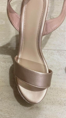 SHEIN BEIGE WEDGES