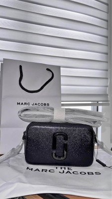 Marc Jacobs The Snapshot DTM Black Camera Bag