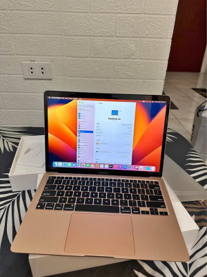 Macbook Air M1 2020 13inch 256gb rosegold complete good as new