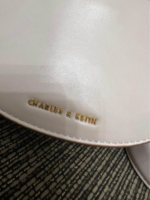 Charles&Keith Mini Gabine Saddle Bag