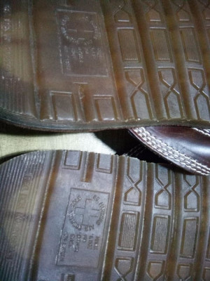 Original Dr. Martens Leather Slippers