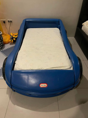Little Tikes Blue Car Bed
