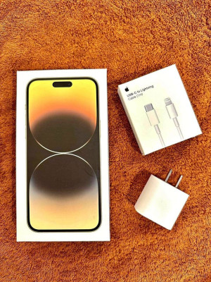 Iphone 14 pro max gold 128gb