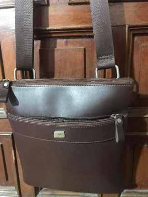 Mc Jim dark brown sling bag