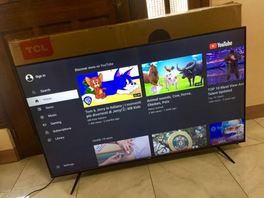 TCL 50inch SMART TV (4K-UHD) FOR SALE