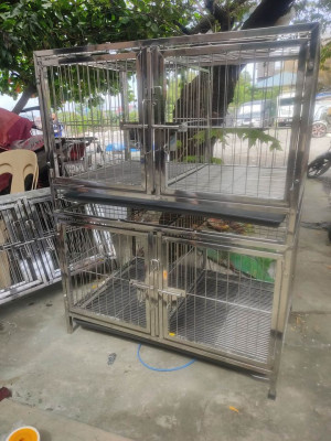 STAINLESS DOGCAGE FOR SALE