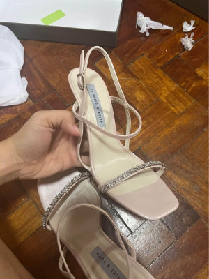 Charles and Keith Nude Heels