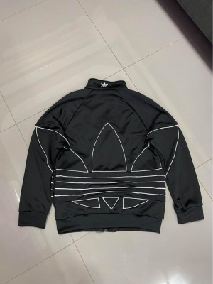 Adidas big logo track jacket