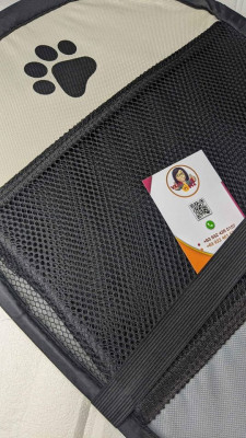 Foldable pet tent/fence