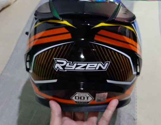 Ryzen Half Face Helmet (Large)