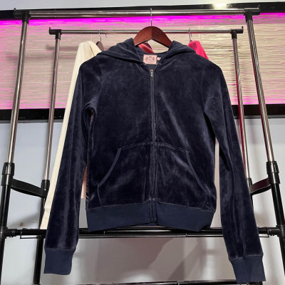 Juicy Couture Midnight Blue Velour Y2K Jacket