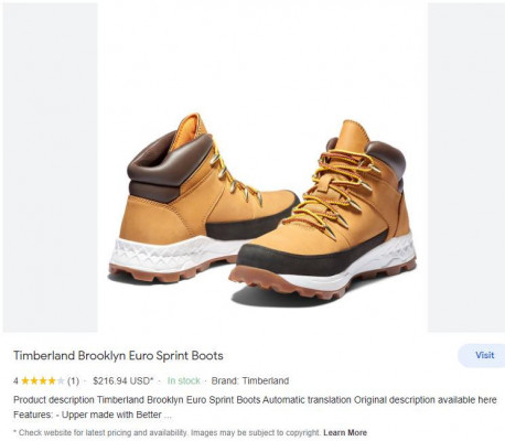 Timberland Brooklyn Sneaker Boot Wheat Nubuck