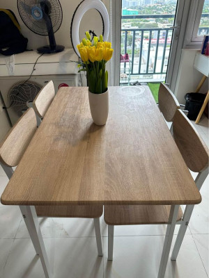 Mandaue Foam Nordic Dining Table Set