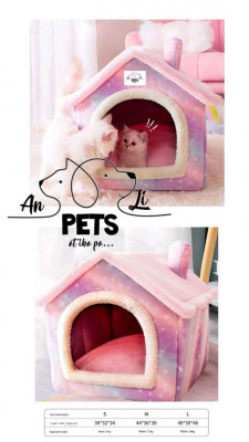 Pet house and bed