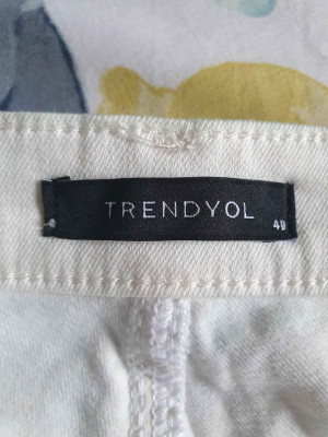 Trendyol White Skinny Jeans