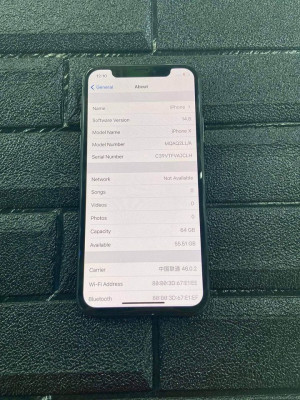 iphone x 256gb & 64gb