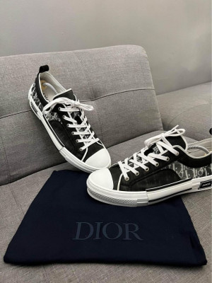 Christian Dior B23 Black Low Sneakers