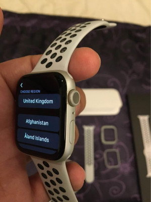 Apple watch series 6 nike edition 44mm silver