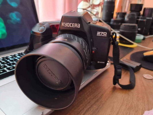 Kyocera 270 Autofocus SLR Camera with 28-70mm lens