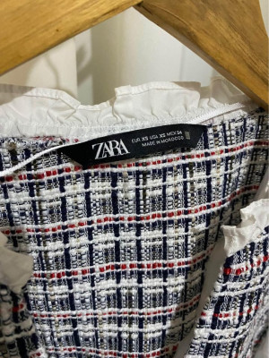 Zara* Tweed Dress RTW XS