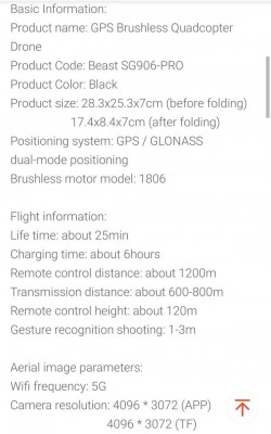 Sg906 Pro Beast Drone