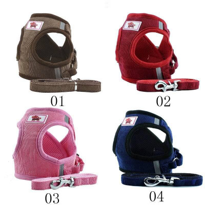 Dog Harness w/ Adjustable Leash - Reflective Vest