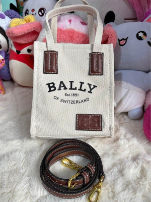 Bally Canvas Sling Bag