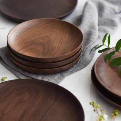 Acacia Wood plates