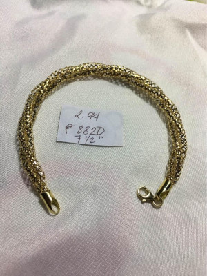 18k Saudi Gold Bracelet