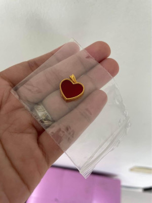 Heart Pendant 18k 15mm
