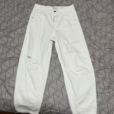 Wideleg pants bershka