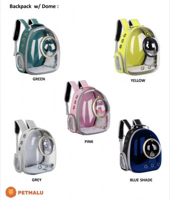 Pet carrier (bag or backpack design)