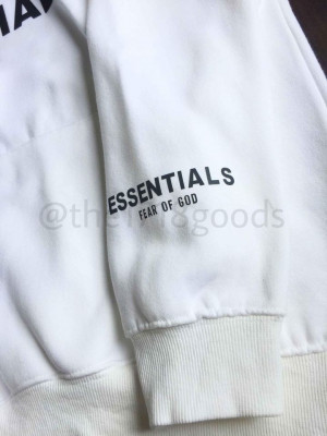 ESSENTIALS FOG HOODIE OVERSIZED
