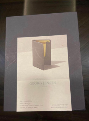Original Georg Jensen Card Holder Brandnew