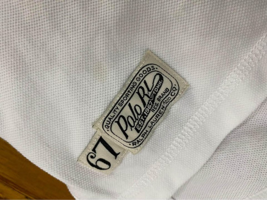 Mens White Polo Shirt - Polo by Ralph Lauren