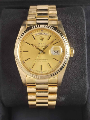 Rolex Day Date President 18k gold