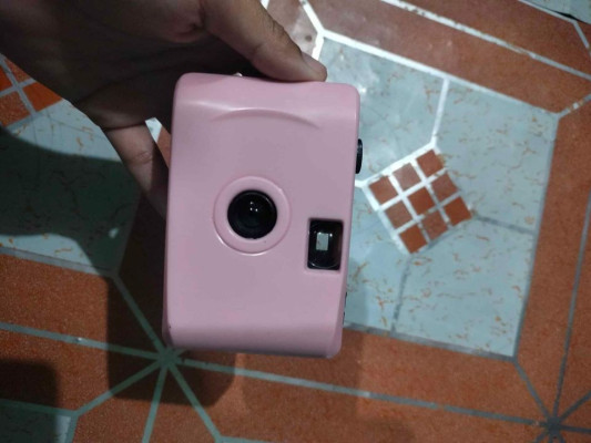 Instax Mini 8 Raspberry + Toy Film Camera