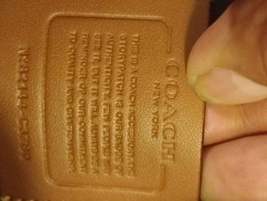 Coach Charter cross body sling