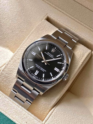 Rolex Oyster Perpetual “Bright Black”