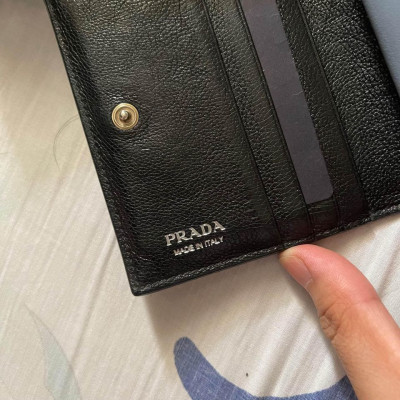UNISEX PRADA BIFOLD WALLET