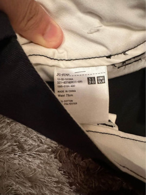 Uniqlo U Straight Fit Pants