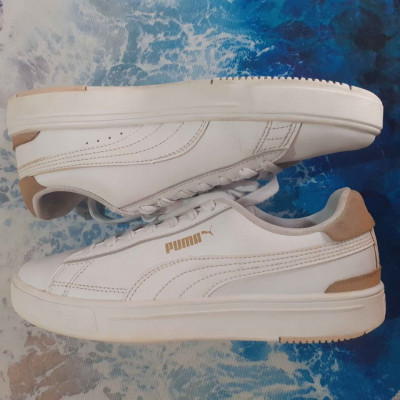 PUMA - Serve Pro (White Team Gold)