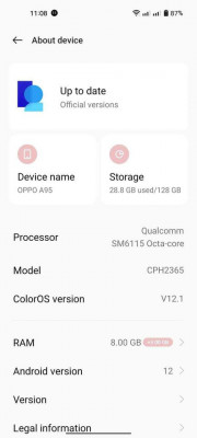 FOR SALE OPPO A95