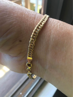 18k Saudi Gold Bracelet