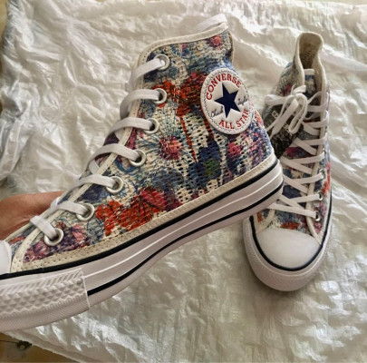 Rare Converse Chuck Taylor Floral Design