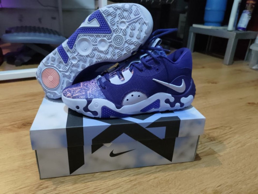 PG6 Blue Paisley Size US 9