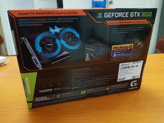 GIGABYTE GEFORCE GTX 1650 4GB
